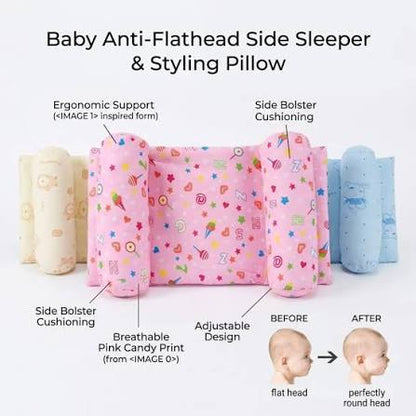 Baby Head Hug Sliding Pillow